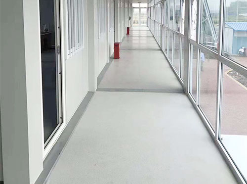 某公司活動(dòng)廠房施工案例
